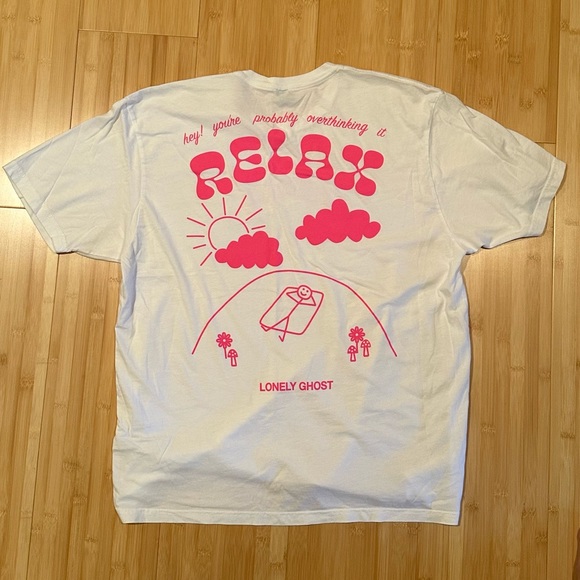 Lonely Ghost Graphic Tee - Picture 2 of 2